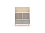 BÜCherregal Alycia Beige - Grau - Holzeffekt