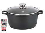 Kochtopf ELO "Alucast", Schwarz, H:11,5Cm Ø:24Cm, TöPfe, Kochtopf, Induktion