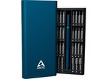 Precision Screwdriver Toolkit, Werkzeug-Set Blau, 62-Teilig