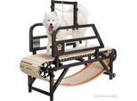 Hundelaufband für mittelgroße Hunde bis 100 kg - Indoor-Laufmaschine 175x51x130 cm - Hunde Fitnessgerät - Laufband für Hunde