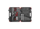 Gedore Red SteckschlüSselsatz, Set 232Tlg, 1/2 1/4 Zoll Antrieb, Adapter Werkzeug, Knarre NüSse Bithalter Bits, R46003232 (3300185)