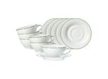Ritzenhoff & Breker Teetassen Mit Untertassen Ostfriese 100 Ml 6Er Set