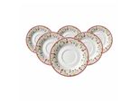 Ritzenhoff & Breker Teeuntertassen Shanti Ostfriese ø 12,5 Cm 6Er Set