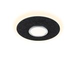 Paulmann LED Deckenleuchte "Tulga 2700K 2000Lm 32,5W Anthrazit", Grau (Anthrazit), 1, Ø 45Cm H: 5Cm, 1 Stk., Leuchten, 3-Step-Dim, LED Deckenleuchte