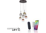 Led Pendelleuchte "Q-KON", Mehrfarbig, 6, Ø 50Cm, 1 Stk., Neuhaus Q Smart Home Lights, Leuchten, Led Pendelleuchte