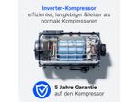 Bomann® Kühlschrank ohne Gefrierfach | | 85cm | Kühlschrank klein | leise | 126L | VS 7258 weiß