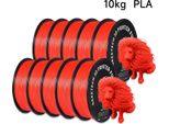 3D-Drucker Filament - PLA 1,75 mm - 10 kg - 343 m Länge - Für FDM 3D-Drucker - Orange