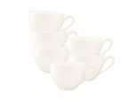 Seltmann Weiden Milchkaffeetassen Savona Fine Diamond 340 Ml 6Er Set