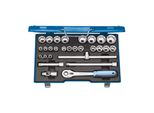 Gedore SteckschlüSselsatz, Set 28-Teilig, 6-Kant, 1/2 Zoll, 10-36Mm, Werkzeug, NüSse Knarre, FüR Kfz, 19 VMU-10 (2682869)