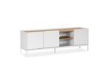 TV-ELEMENT Curva 3 TüRen Weiß