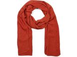 Schal Stylebreaker "Gekreppter Unifarbener Schal", Damen, Braun (Cognac), Obermaterial: 50% Viskose Cv. 50% Baumwolle Co., Modisch, ModetüCher Schal