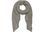 Schal styleBREAKER "Gekreppter Unifarbener Schal", Damen, Grau, Obermaterial: 50% Viskose Cv. 50% Baumwolle Co., Modisch, ModetüCher Schal