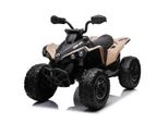Can-am ATV Quad Kinderfahrzeug Elektrofahrzeug 2x35W Motor 12V 7Ah Beige