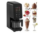 4Swiss IB026 FlurryKing Eismaschine Eiscreme Maschine - Softeismaschine Slush Maschine Ice Cream Maker Gelato Sorbet Frozen Joghurt BPA-Frei Schwarz