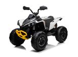 Can-am ATV Quad Kinderfahrzeug Elektrofahrzeug 2x35W Motor 12V 7Ah Weiß