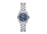 Quarzuhr Emporio Armani, Edelstahlfarben, Dunkelblau, Armbanduhren, Damen, Quarzuhr, Armbanduhr, Damenuhr, Edelstahlarmband, Analog, Tag, Achat
