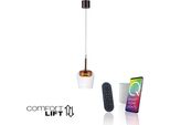 LED Pendelleuchte "Q-KON", Kupferfarben, 1, Ø 21Cm, 1 Stk., Neuhaus Q Smart Home Lights, Leuchten, LED Pendelleuchte