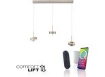 Led Pendelleuchte "Q-ROTATE", Aluminiumfarben, 3, 1 Stk., Neuhaus Q Smart Home Lights, Leuchten, Led Pendelleuchte