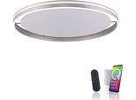 Led Deckenleuchte "Q-VITO", Stahlfarben, 1, Ø 79,4Cm, 1 Stk., Neuhaus Q Smart Home Lights, Leuchten, Led Deckenleuchte
