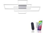 Led Deckenleuchte "Q-INIGO", Weiß (Stahlfarben), 3, 1 Stk., Neuhaus Q Smart Home Lights, Leuchten, Led Deckenleuchte