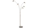 Globo Lighting Stehlampe "Robby", Sandfarben Matt, H: 204Cm, 1 Stk., Leuchten, Stehlampe Wohnzimmer Schlafzimmer Flur Design-Leuchte, Stehlampe