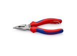 Knipex 08 22 145 T Spitz-Kombizange Mit BefestigungsöSe Schwarz Atramentiert 145 Mm)