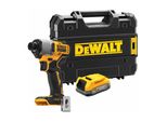 Dewalt Akku-Schlagschrauber 1/4", Max. 192 Nm Inkl. Powerstack Akku (18 V/1,7 Ah) (DCF840E1T-XJ)"