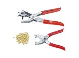 Bgs Do It Yourself Revolver-Lochzange Und ÖSenzange-Satz 102-Tlg. (75840)