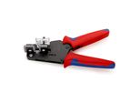 Knipex 12 12 13 PräZisions-Abisolierzange Mit Formmessern Mit Mehrkomponenten-HüLlen BrüNiert 195 Mm)