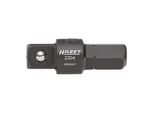 Hazet Adapter 2304 Sechskant Massiv 6,3 (1/4 Zoll) Vierkant Massiv 6,3 Mm (1/4 Zoll))