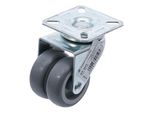 Bgs Do It Yourself Doppel-Lenkrolle Ø 50 Mm (81942)
