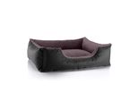 BedDog Hundebett TEDDY Hundesofa waschbares Hundebett mit Rand Hundekissen