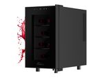 TroniTechnik® Weinkühlschrank Marseille, Getränkekühlschrank, Minibar Weinkühler, 23 Liter, 8 Flaschen