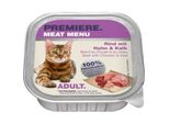 Premiere Meat Menu Adult Boeuf Avec Poulet Et Veau 64X100 G