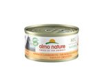 Almo Nature HFC Natural Nourriture Humide Pour Chat Thon Et Crevettes 24X70 G