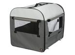 Trixie Box De Transport Souple Basic Gris Foncé/Gris Clair S