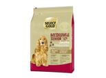 Select Gold Sensitive Croquettes Chien Senior Medium Agneau Et Riz 4 Kg