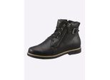 SchnüRstiefelette Andrea Conti, Damen, Gr. 40, Schwarz, Glattleder, Leder, Schuhe SchnüRstiefelette
