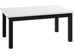 Esstisch Lindberg Ausziehbar VerläNgerbar Rechteckig, Weiß 120-160/80/77 Cm