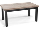 Esstisch Gemini Rechteckig Ausziehbar, Sonoma Eiche 120-160/80/78 Cm