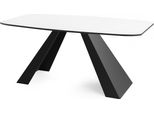 Esstisch Monte Rechteckig Ausziehbar, Weiß 160-200/80/76 Cm