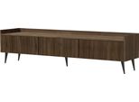 TV-LOWBOARD Arysa In Braun Walnuss Holzoptik 180/45/41 Cm