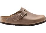 Birkenstock Boston BS Geölte Leder Lässige Sandale Tabak – undefined / Tabak