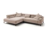 Ecksofa Delia Taupe Cord