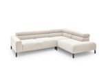 Ecksofa Delia Weiß Cord