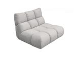 Drehsessel Vivien Silber Velvet Drehbar (360°)