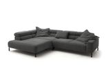 Ecksofa Delia Grau Cord
