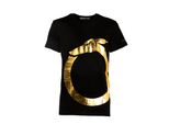 Herren T-Shirt Mit Kurzen ÄRmeln Und Einfarbigem Rundhalsausschnitt Mit Druck