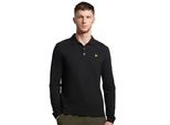 Lyle & Scott Herren Poloshirt Mit Langen ÄRmeln Und Kragen