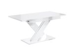 Esstisch Ausziehbar 140 -180X80X75 Cm - Weiß Hochglanz - Ronx